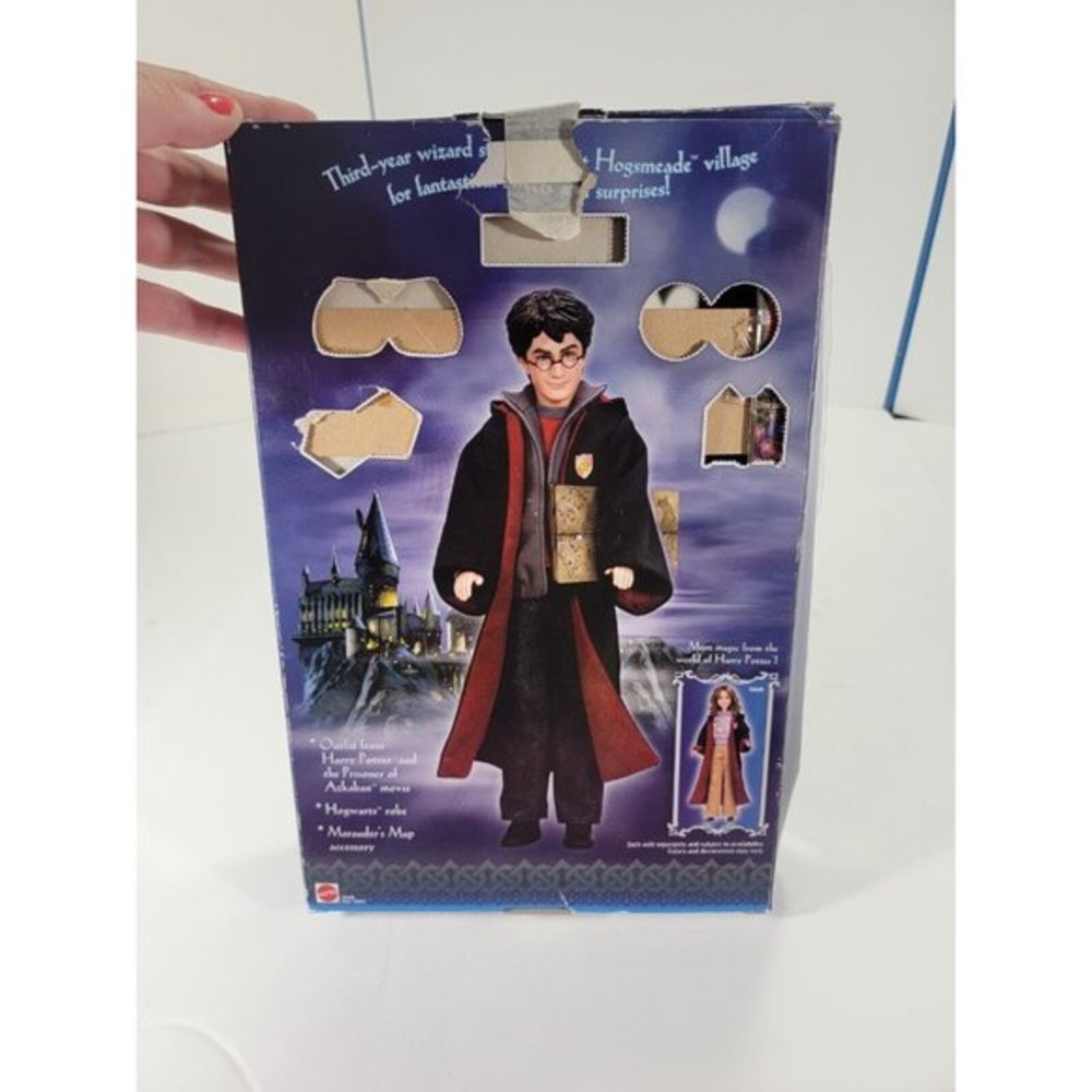 Harry Potter 2003 HOGSMEADE HARRY 11"‎ Doll Action Figure w/ Real Clothing boxed - Picture 8 of 12